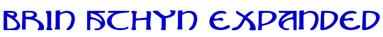 Brin Athyn Expanded 字体